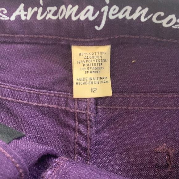Arizona Jean Company Deep Purple Jeans - Picture 8 of 9